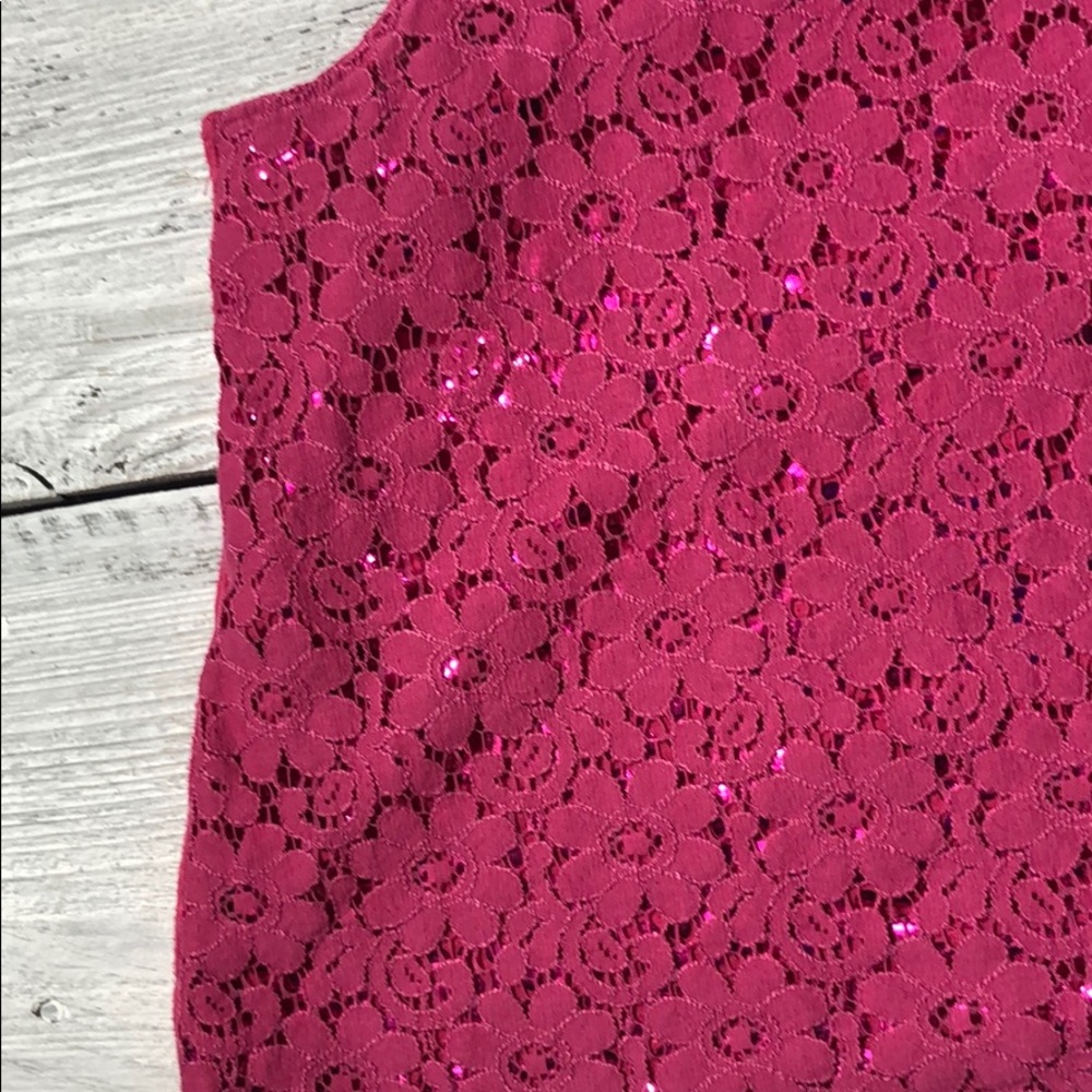 Girls Justice Sequin Razor Back - Picture 2 of 5